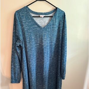 Lularoe Emily swing dress with pockets.